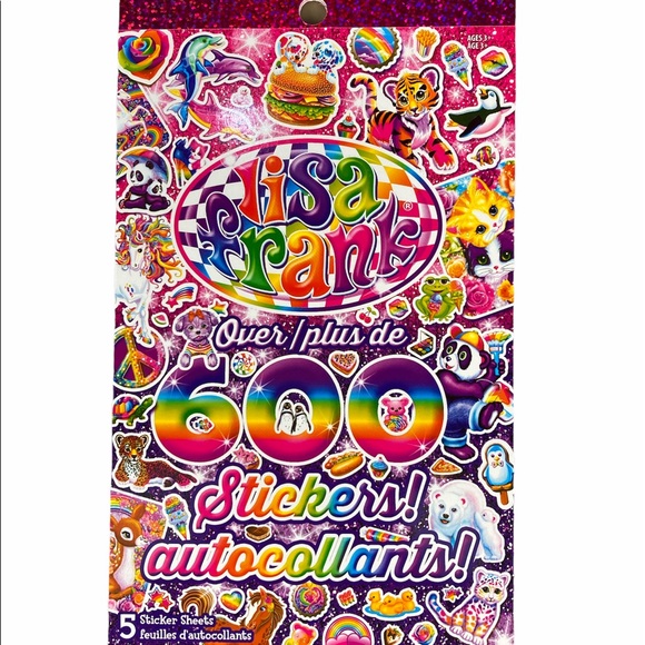 Lisa Frank Other - COPY - LISA FRANK book of stickers